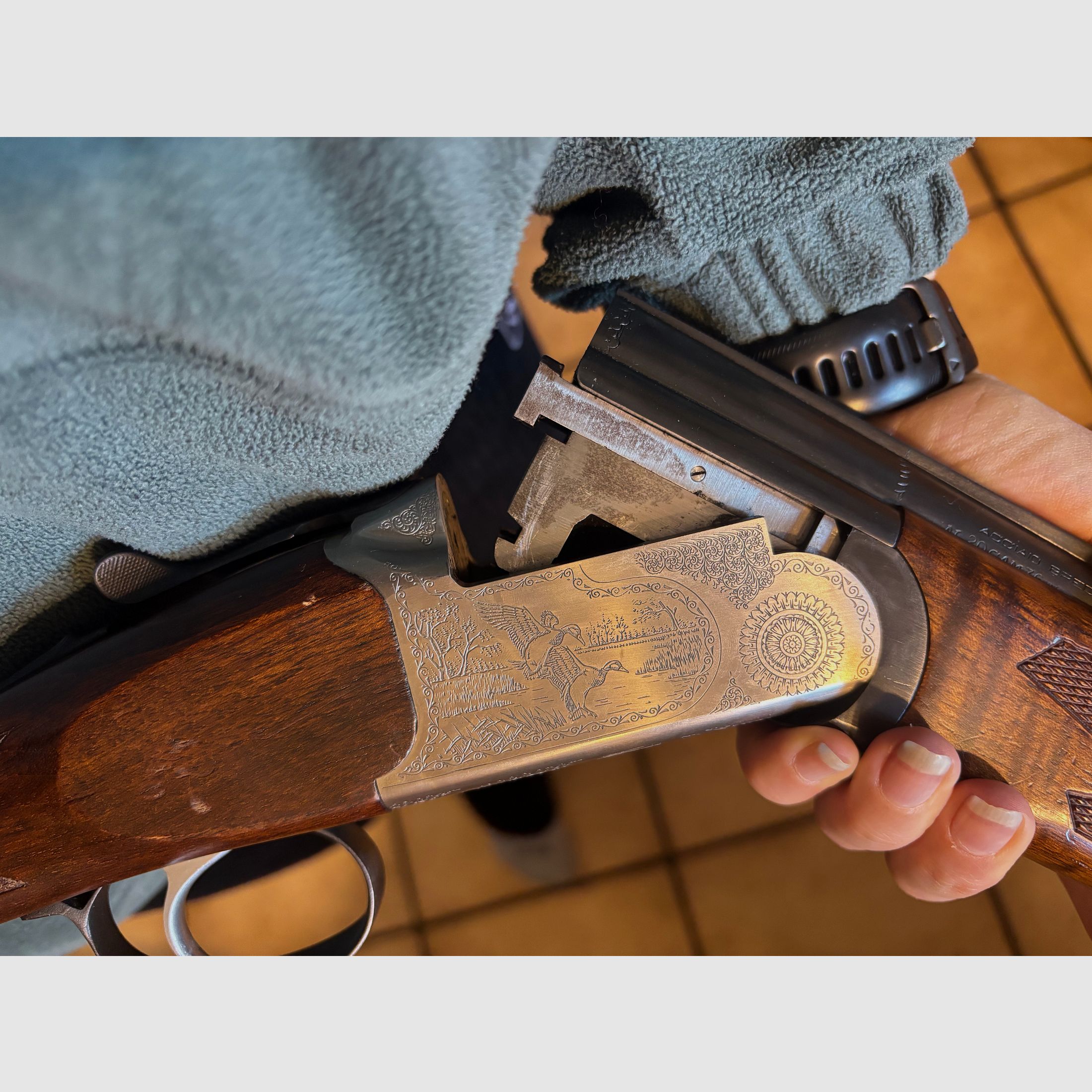 AYA (Aguirre y Aranzabal) escopeta doble Bock Cal. 20/76 – para personas delicadas