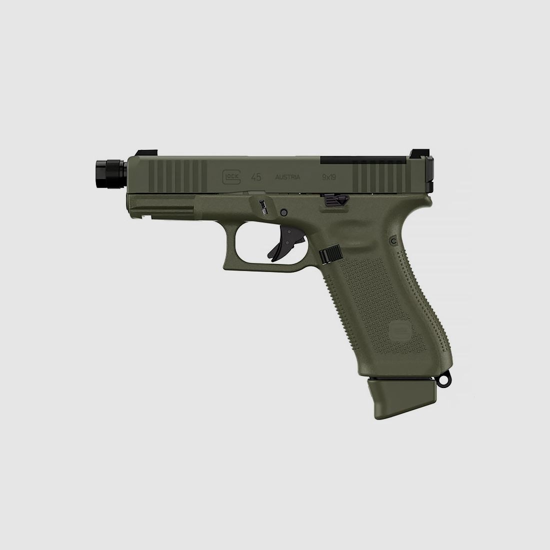 GLOCK 45 Gen5 FS M.O.S. HUNTER EDITION avec canon fileté