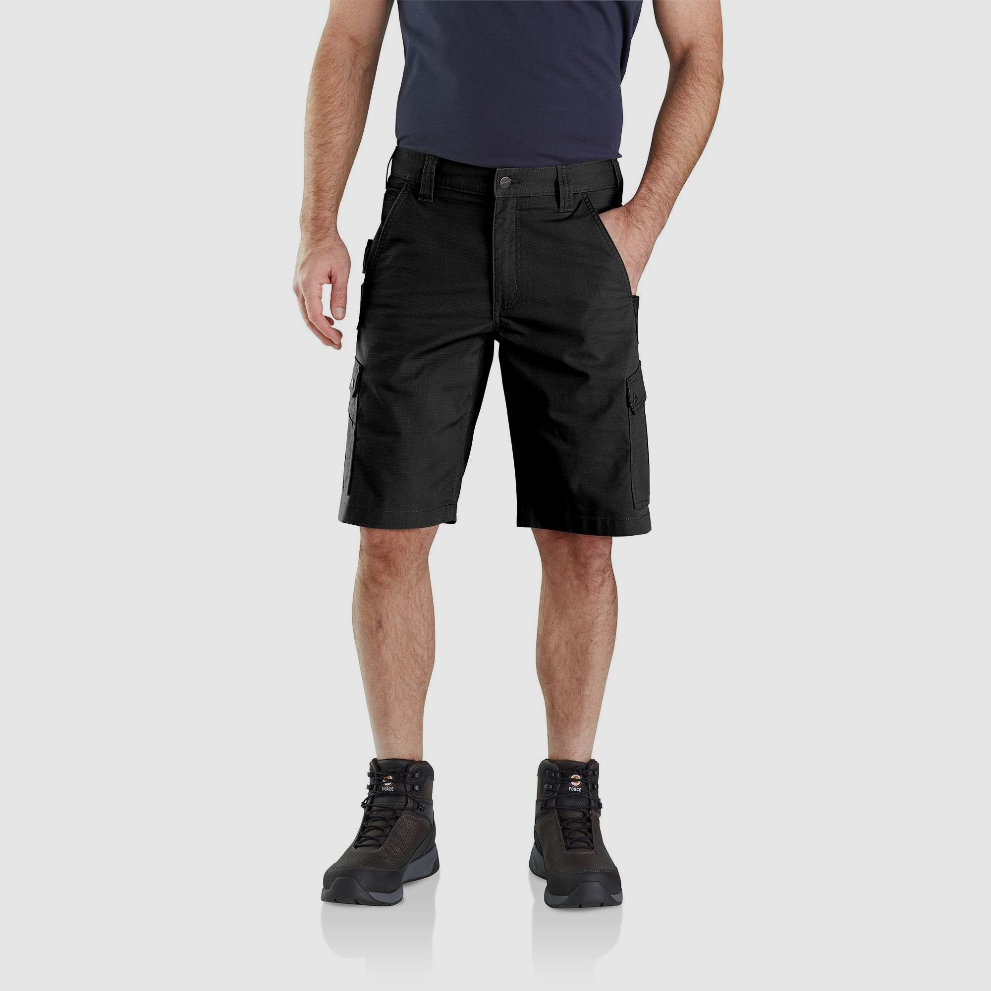 Carhartt Ripstop Cargo Shorts Uomo Nero W30