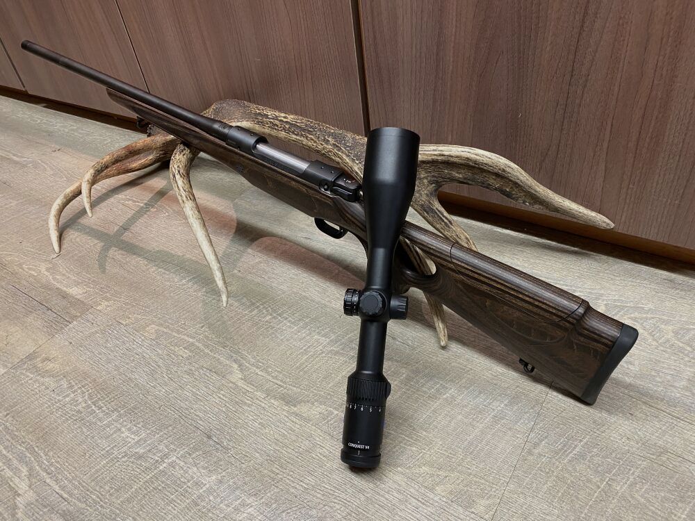 Mauser M12 Big Max, z Zeiss Conquest V4 3-12x56