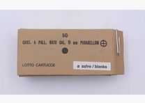 Fiocchi - Italian training cartridges 9 mm Luger
