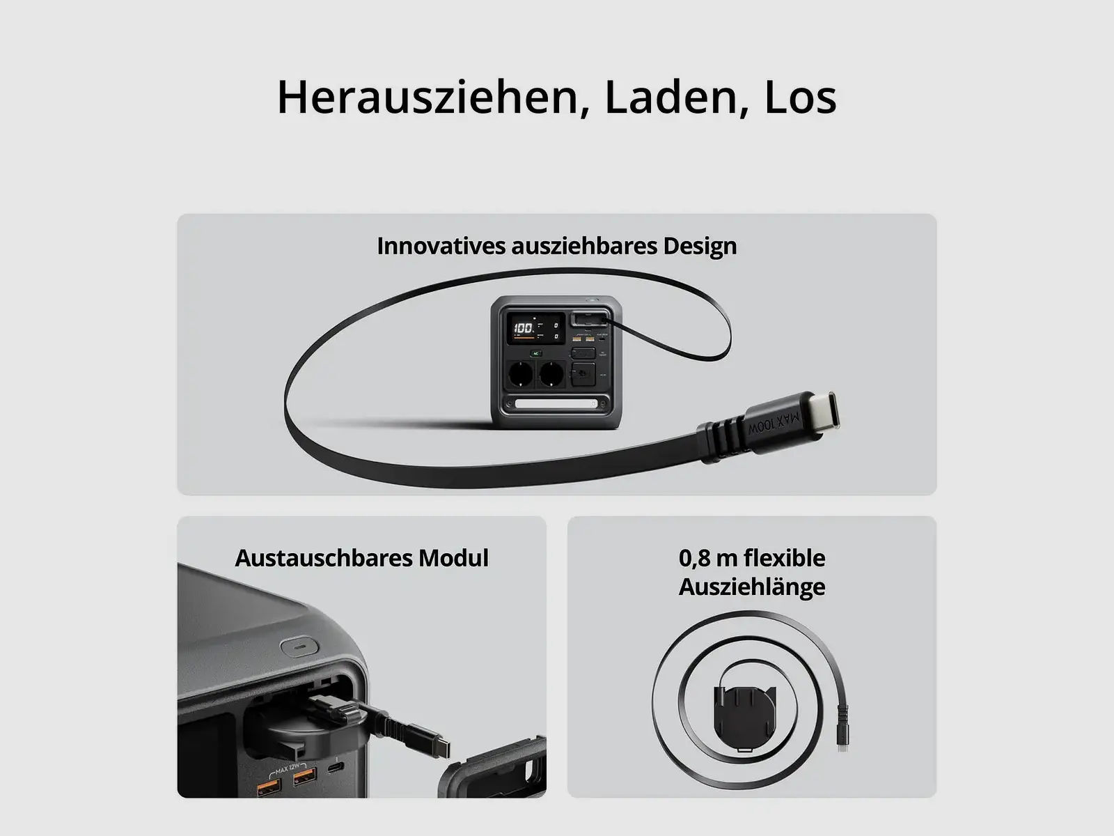 DJI Power 1000 Mini Powerstation – 1008 Wh, 800 W, afbeelding 2 van 4