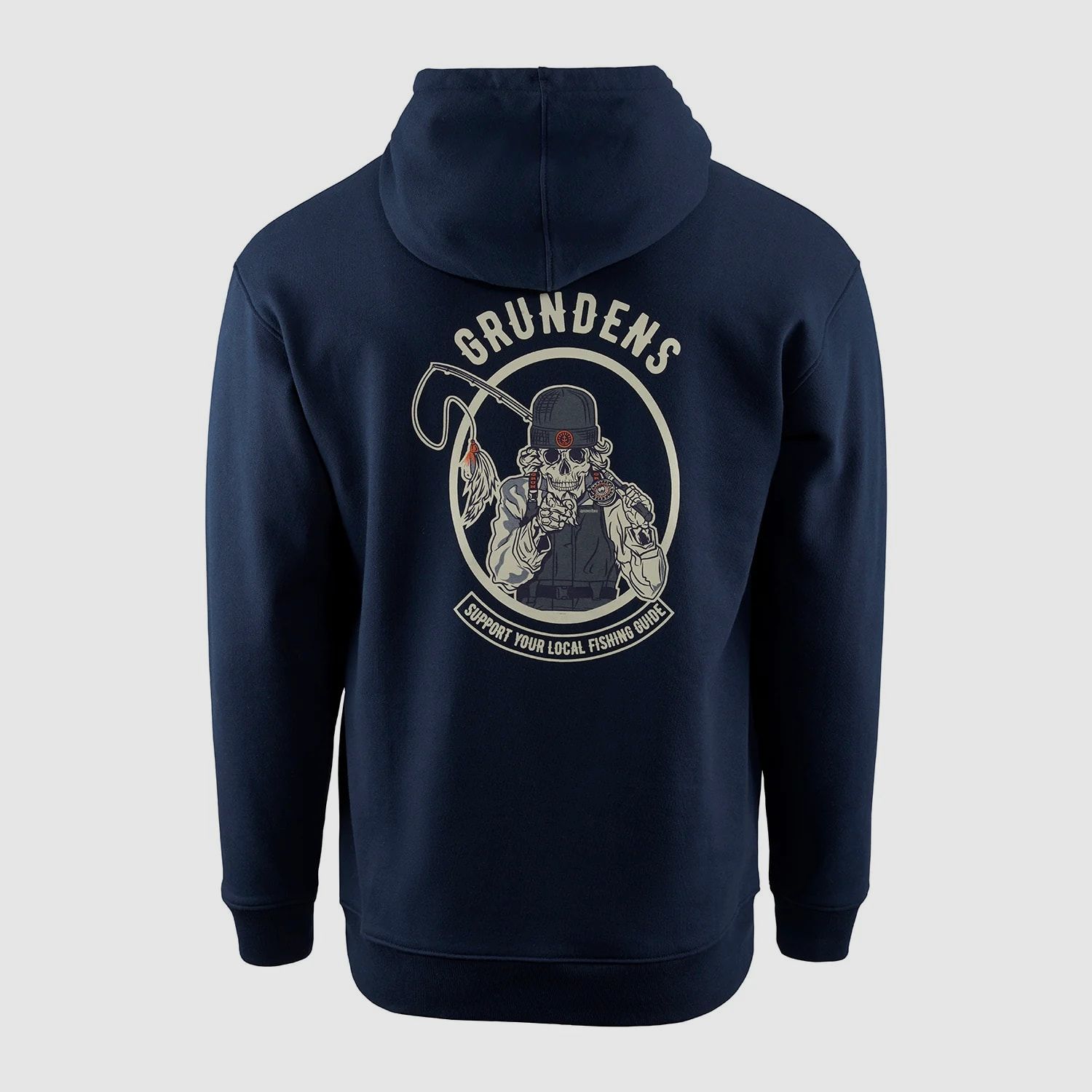 Hoodie Grundéns Support Guides Displacement DWR Ciemnoniebieski XXL