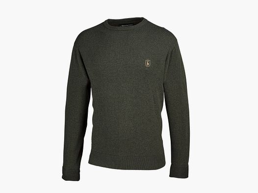 Deerhunter Sweter Dzianinowy Harrington Okrągły Dekolt