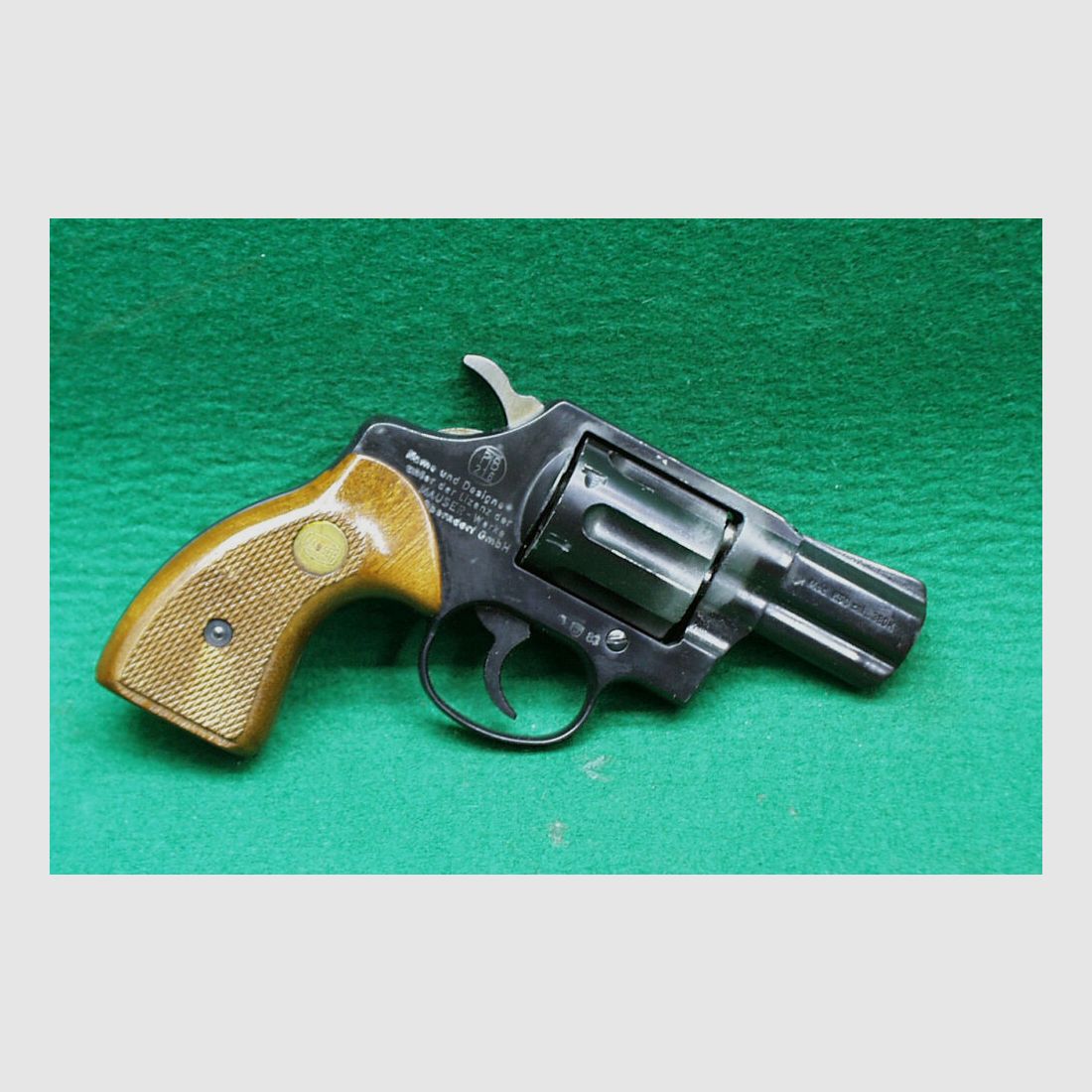 Mauser K50 pistolet alarmowy - Rewolwer K50