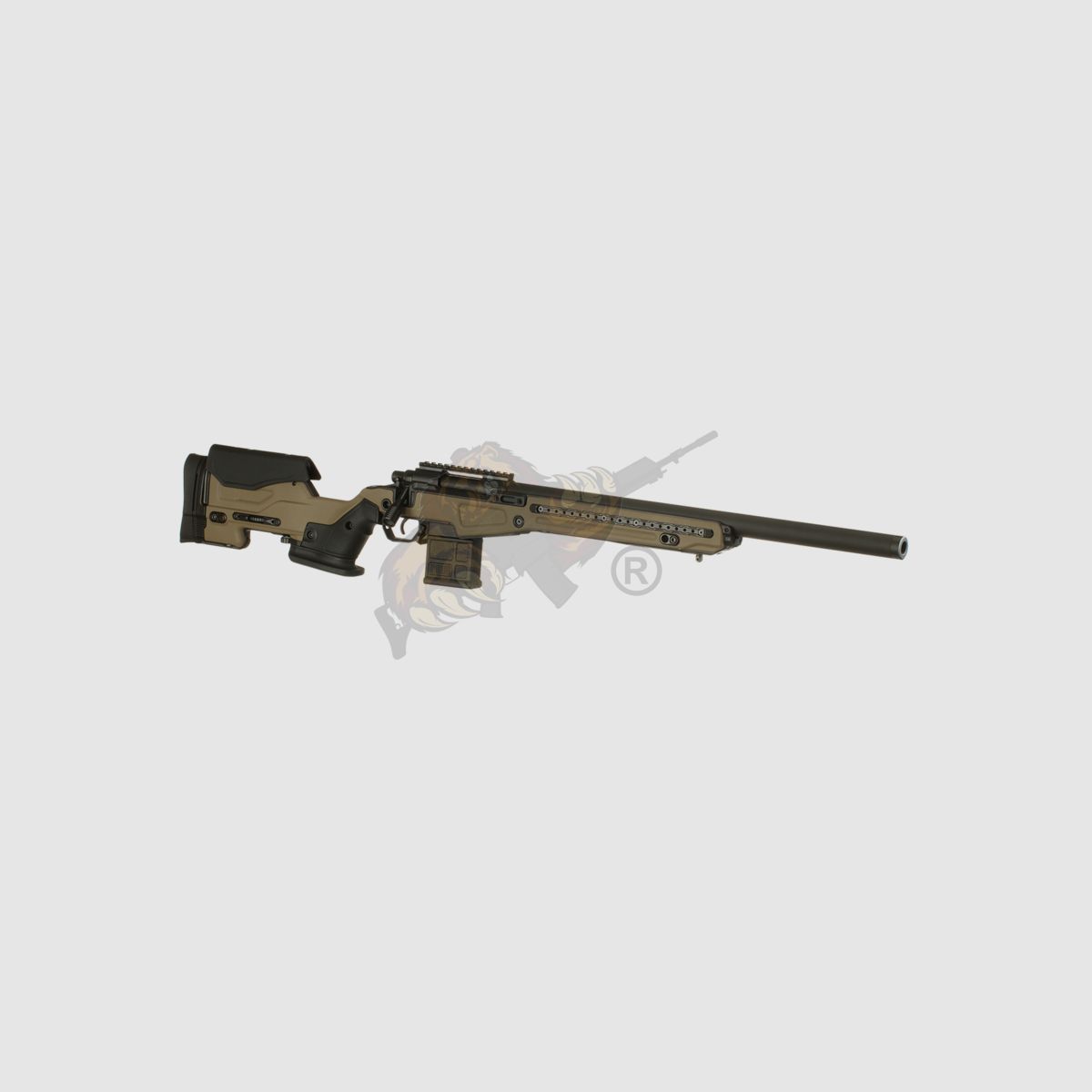 AAC T10 Bolt Action Sniper Rifle Dark Earth -F-