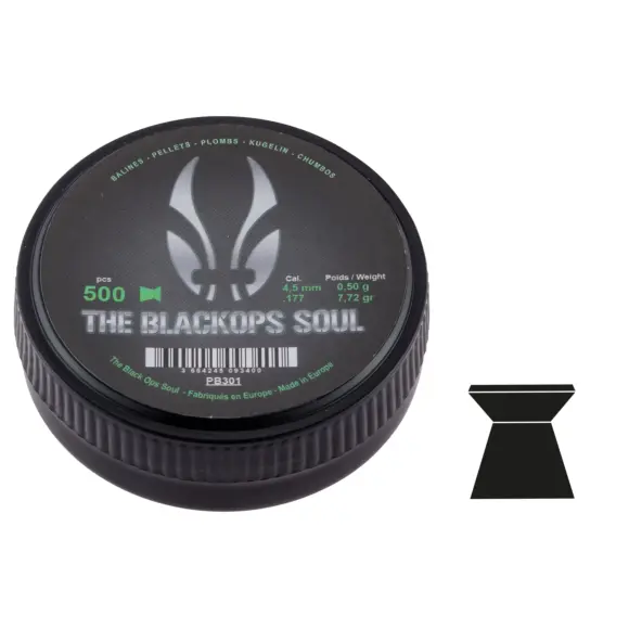 Diabolos The Black Ops Soul Flachkopf Kaliber 4,5 MM, Bild 1 von 8