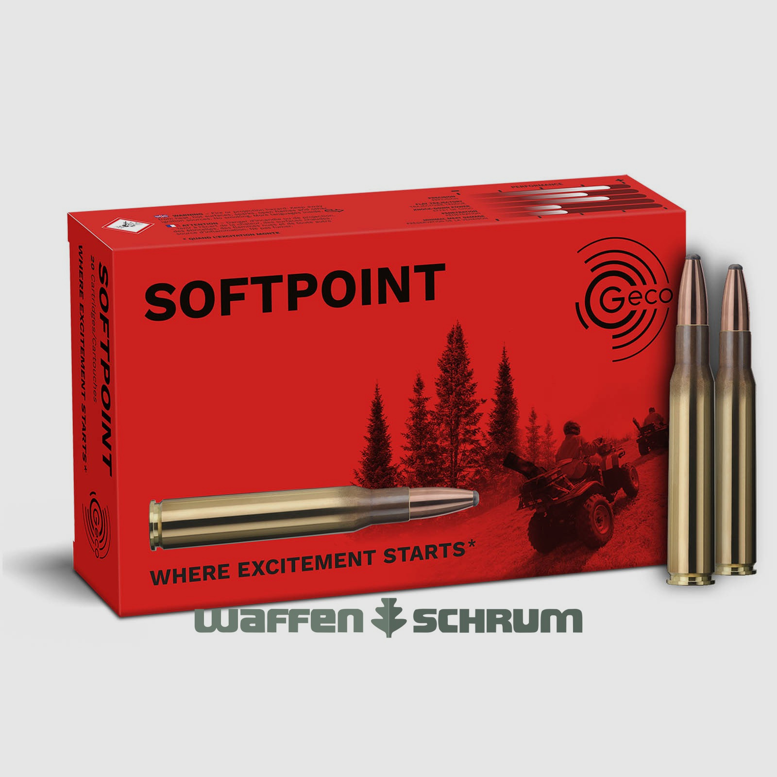 Geco .30-06Spring Teilmantel/SP 11,0g - 170gr