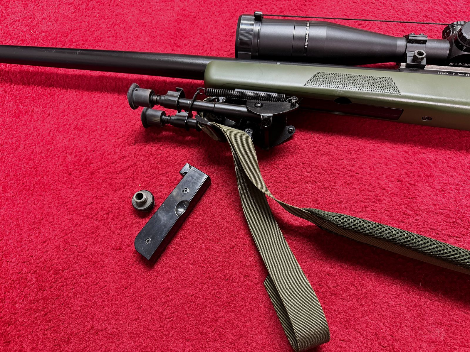 Well MB02 Sniper Airsoft 6mm a molla