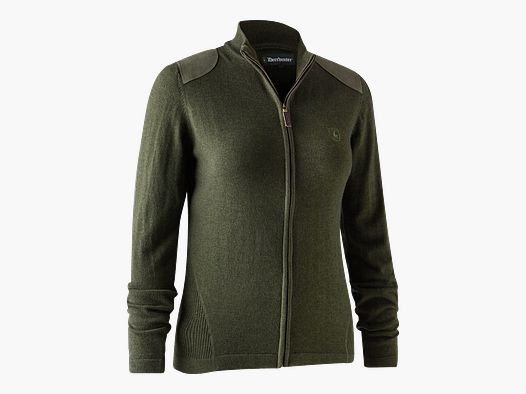 Deerhunter Lady Darlington Knit Cardigan Verde Melange 48