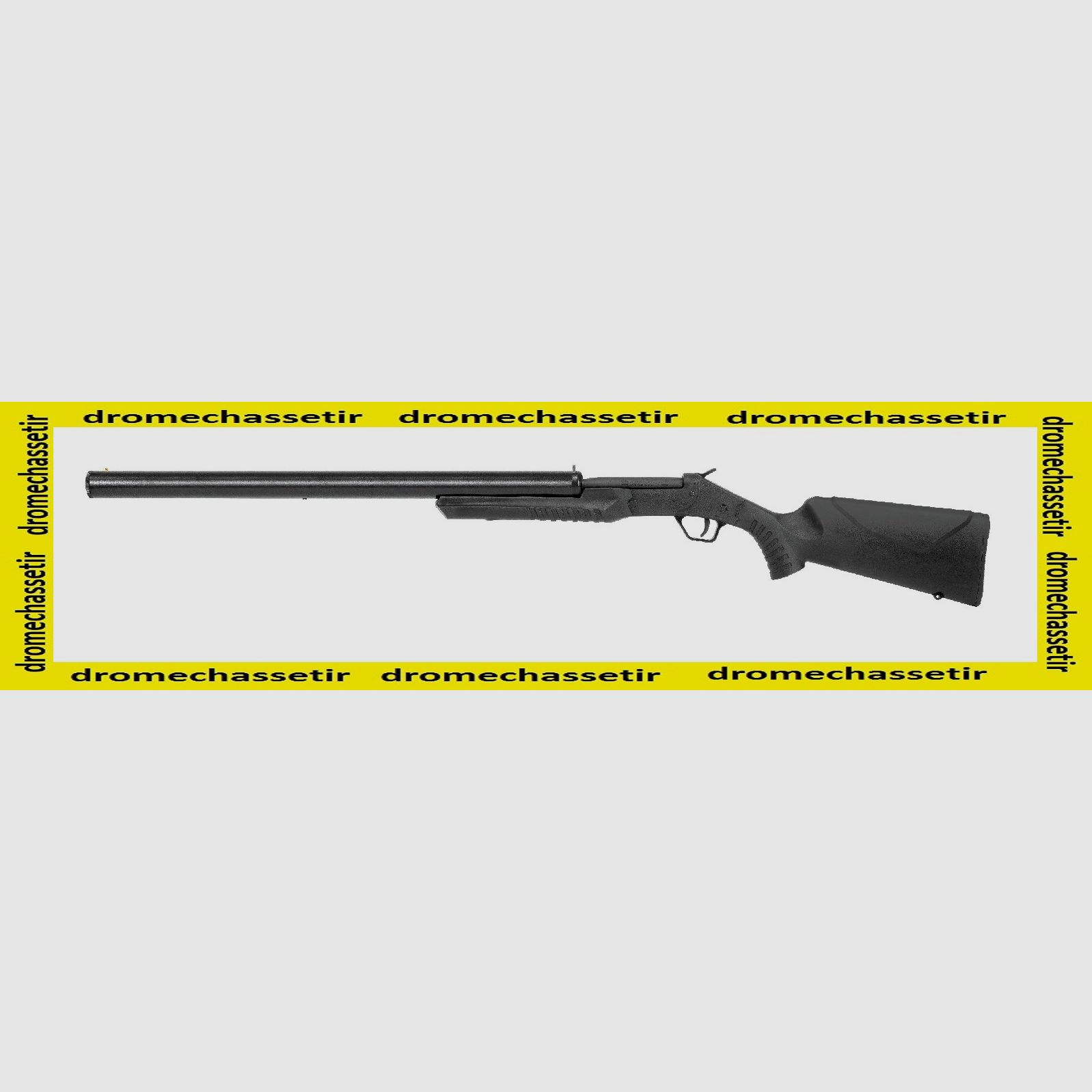 Fusil monocoup Rossi Montenegro, cal 410 magnum, crosse synthetique, canon silencieux, image 2 sur 2