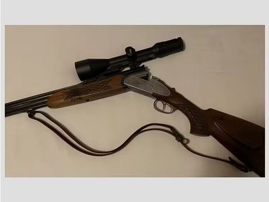 Antonio Zoli Bockbüchsflinte 7x64 und 12/70 Schrot mit ZFR meopta 3-12x56