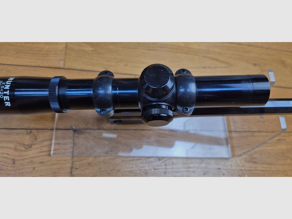 Prachtige en zeldzame loop voor Thompson Center Pistol – Model Contender – 10 inch loop – Zeldzaam kal. 222 Rem! – Rochester Arms – Prachtige achthoekige loop met schitterende groeven – Hunter Japan richtkijker 2.5 x 20 in staal – 100% staalmontage Leupold – Originele achtervisier inbegrepen – 100% bluing – Mooi stuk voor training en precisie! – TBE+++, afbeelding 17 van 24