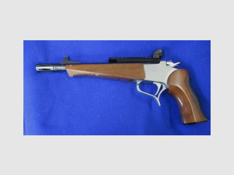 Einzelladerpistole .44RemMag Thompson Center m. Wechsell. .223 und .357mag Contender