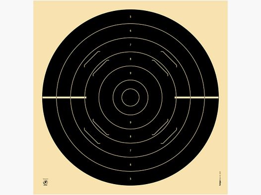 Krüger Druck + Verlag Rapid Fire Target 25 m – 125 pieces