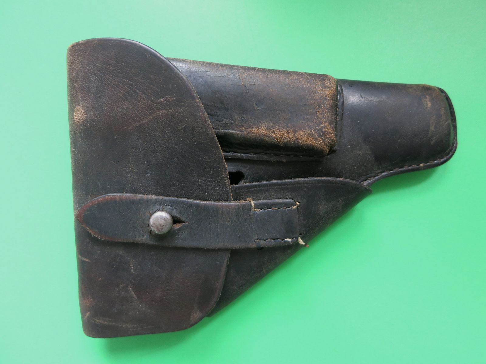Belt holster Mauser HSc/PPK with magazine insert
