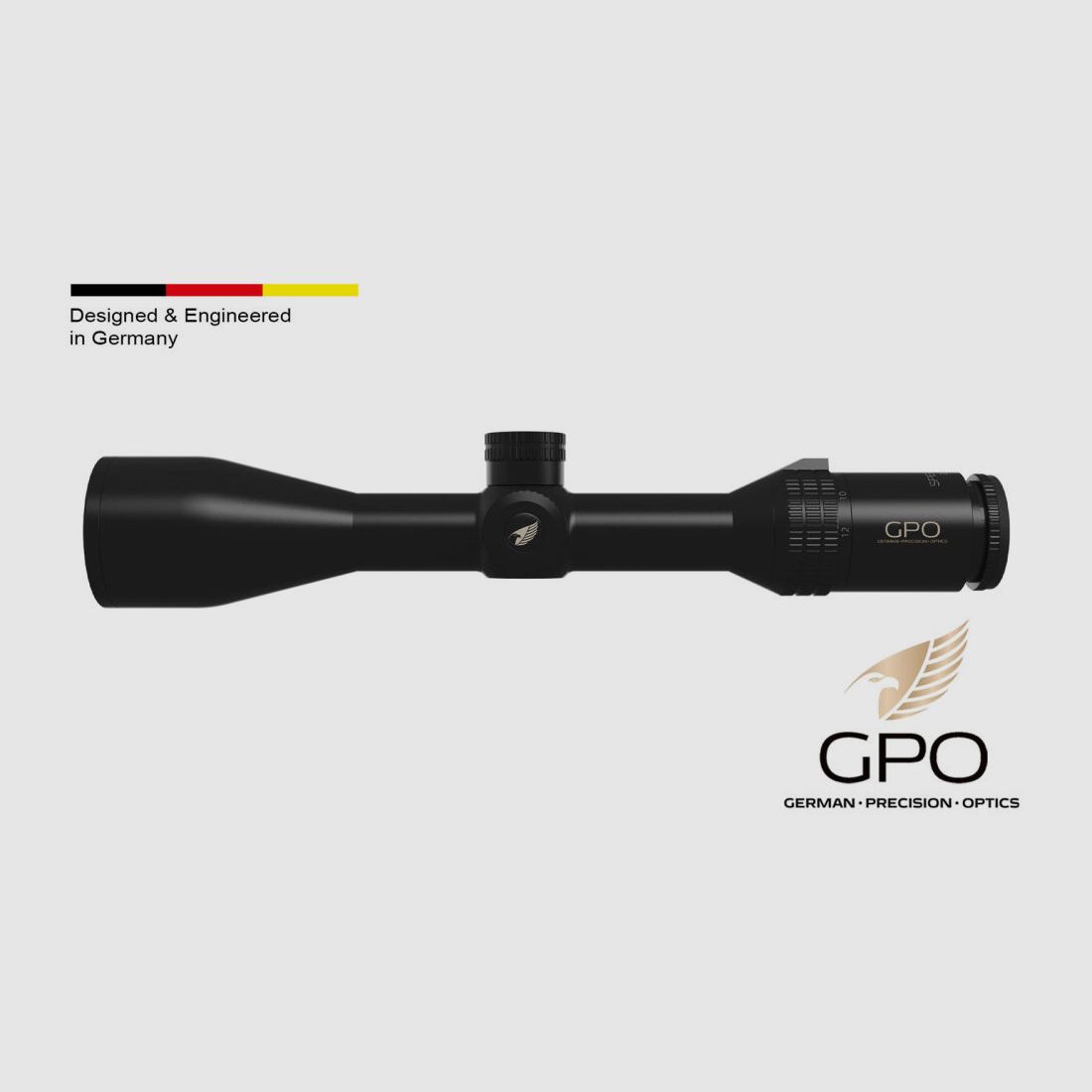 Duitse Precisie Optiek Spectra 6x 2-12x50i, Vezel