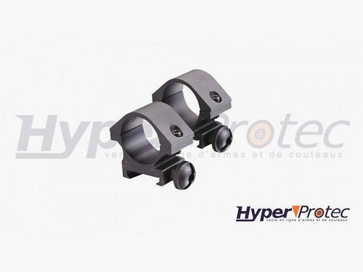 ASG Schiene 22 mm / Durchmesser 25,4 mm / Basis - Zielfernrohrmontageringe