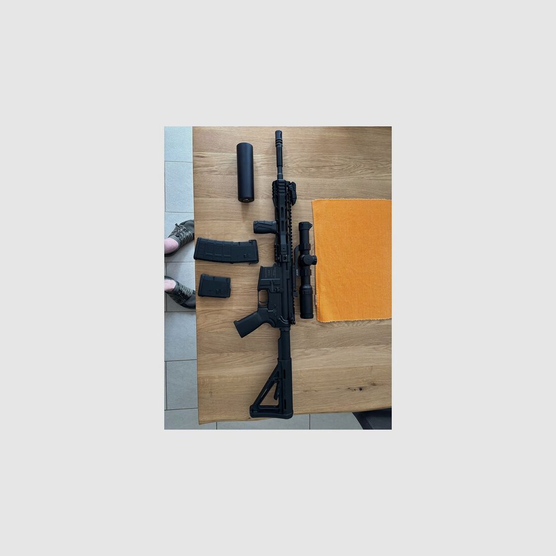 BTS 15 - 14,5" .223 Rem ink. 7 Magazine und Jaki i3 SD - kaum geschossen