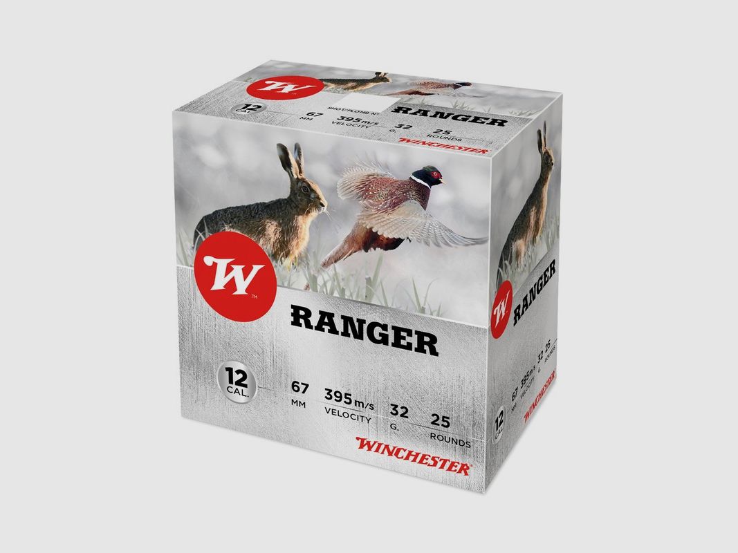 Winchester Ranger .12/67 32g #4 (3,2mm) 25 Patronen