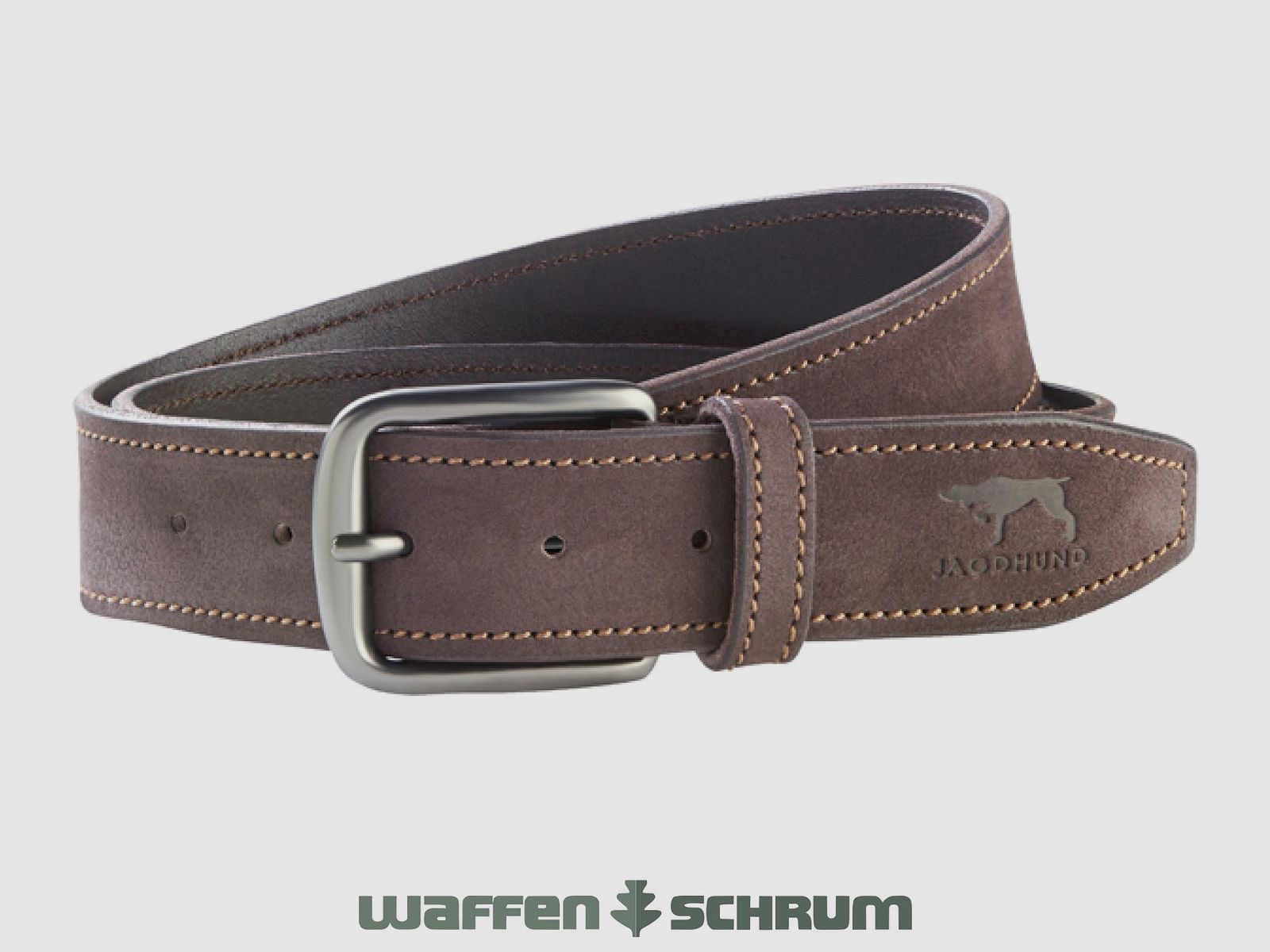 Ceinture pour chien de chasse Waldegg marron