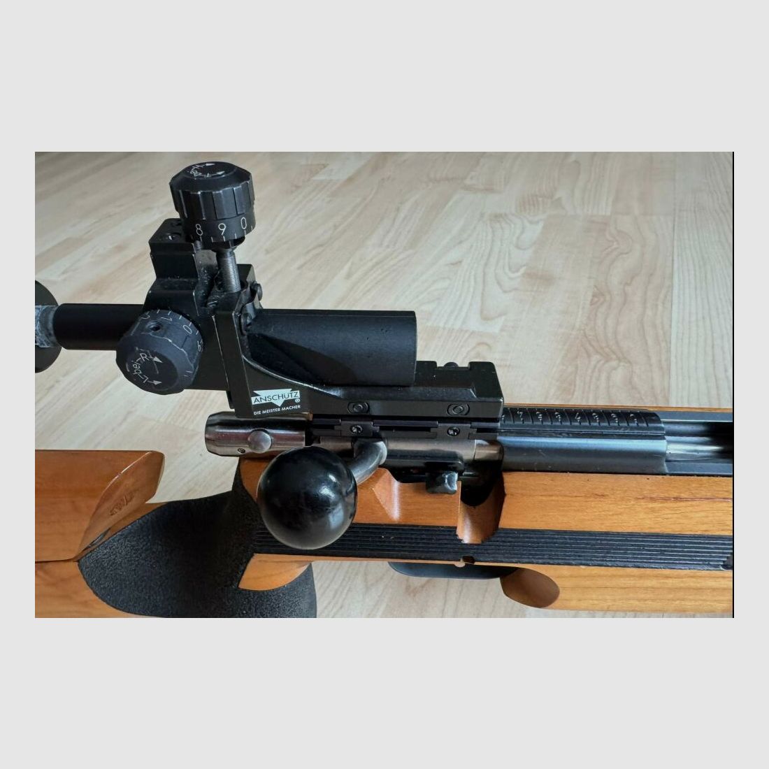 Einzellader-Büchse Match Anschütz 1903 mit Diopter .22lr .22lfb