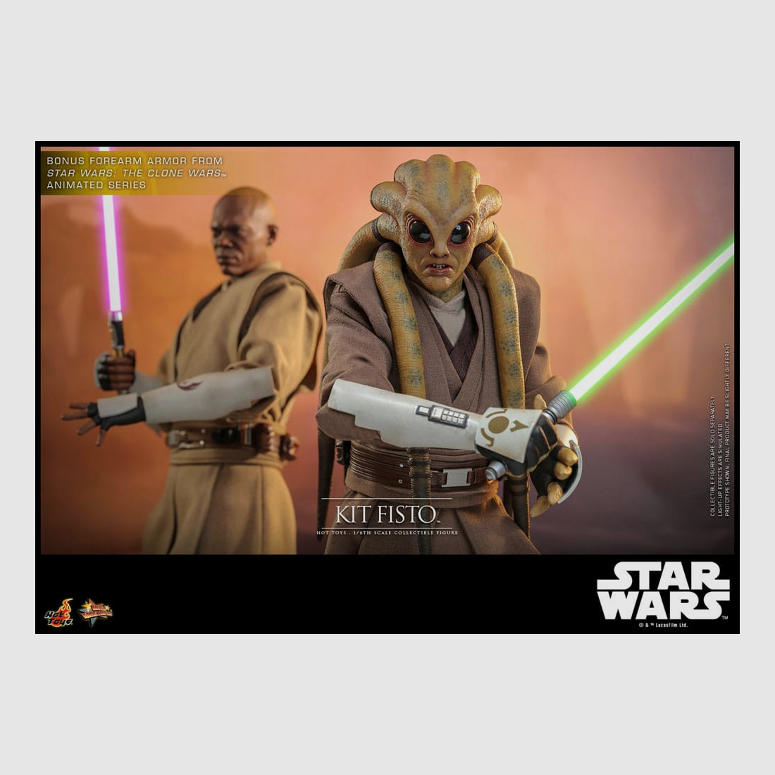 Star Wars Movie Masterpiece Actionfigur 1/6 Kit Fisto 32 cm | 43251