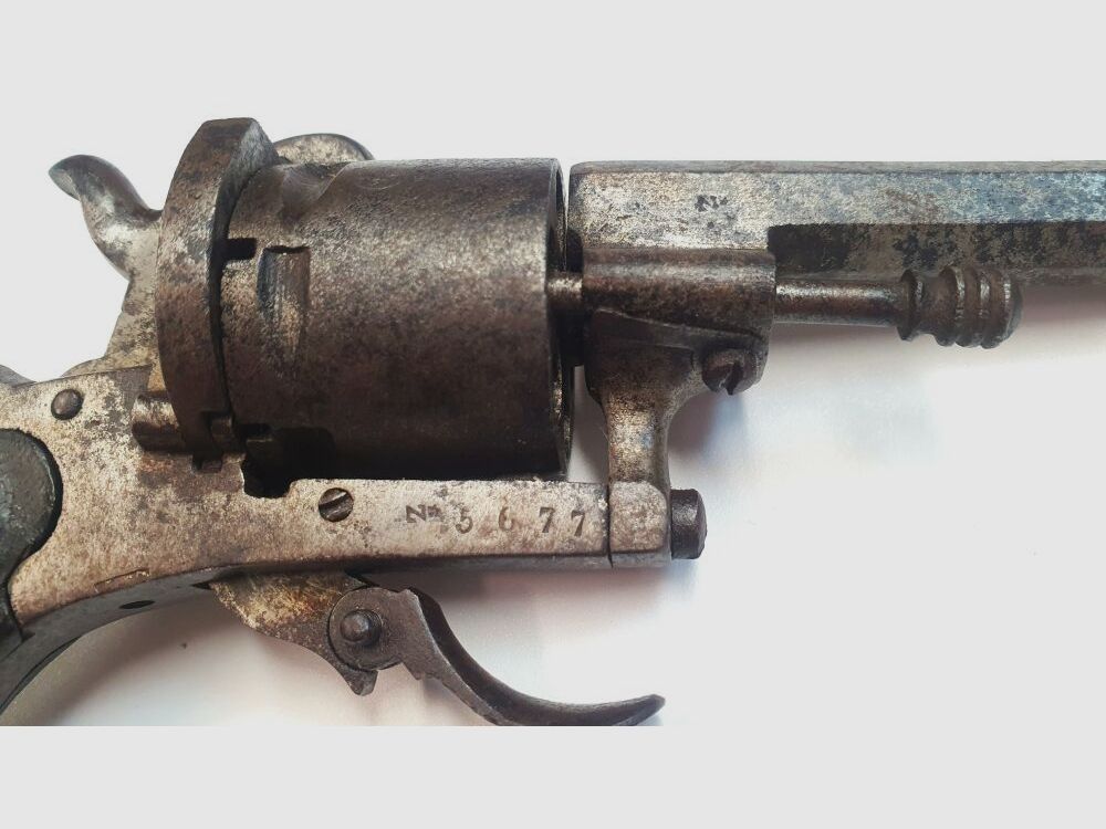 Unekannt Unbekannter Stiftfeuerrevolver ähnlich Lefaucheux - .32 Black Powder Only