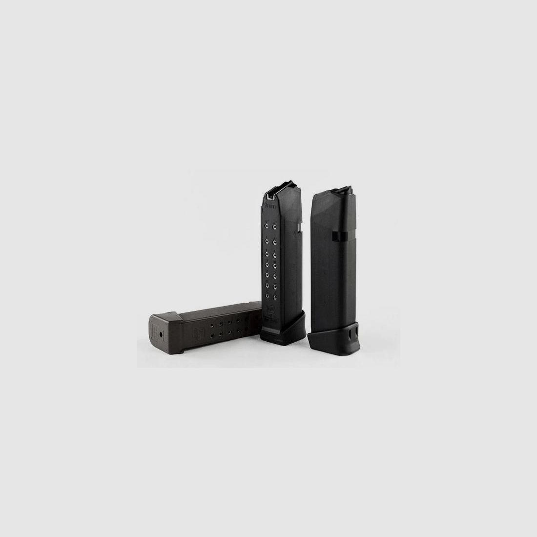 GLOCK HighCap-Magazine mit Zubringer schwarz