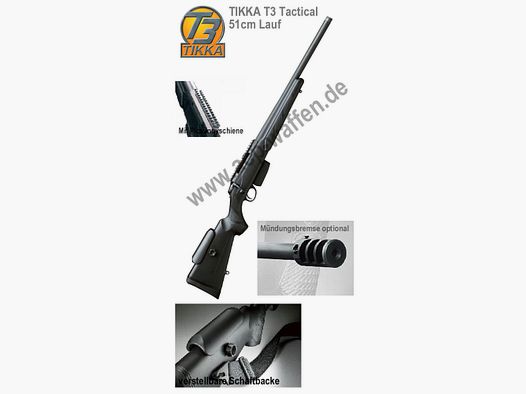 TIKKA T3 Tactical corto
