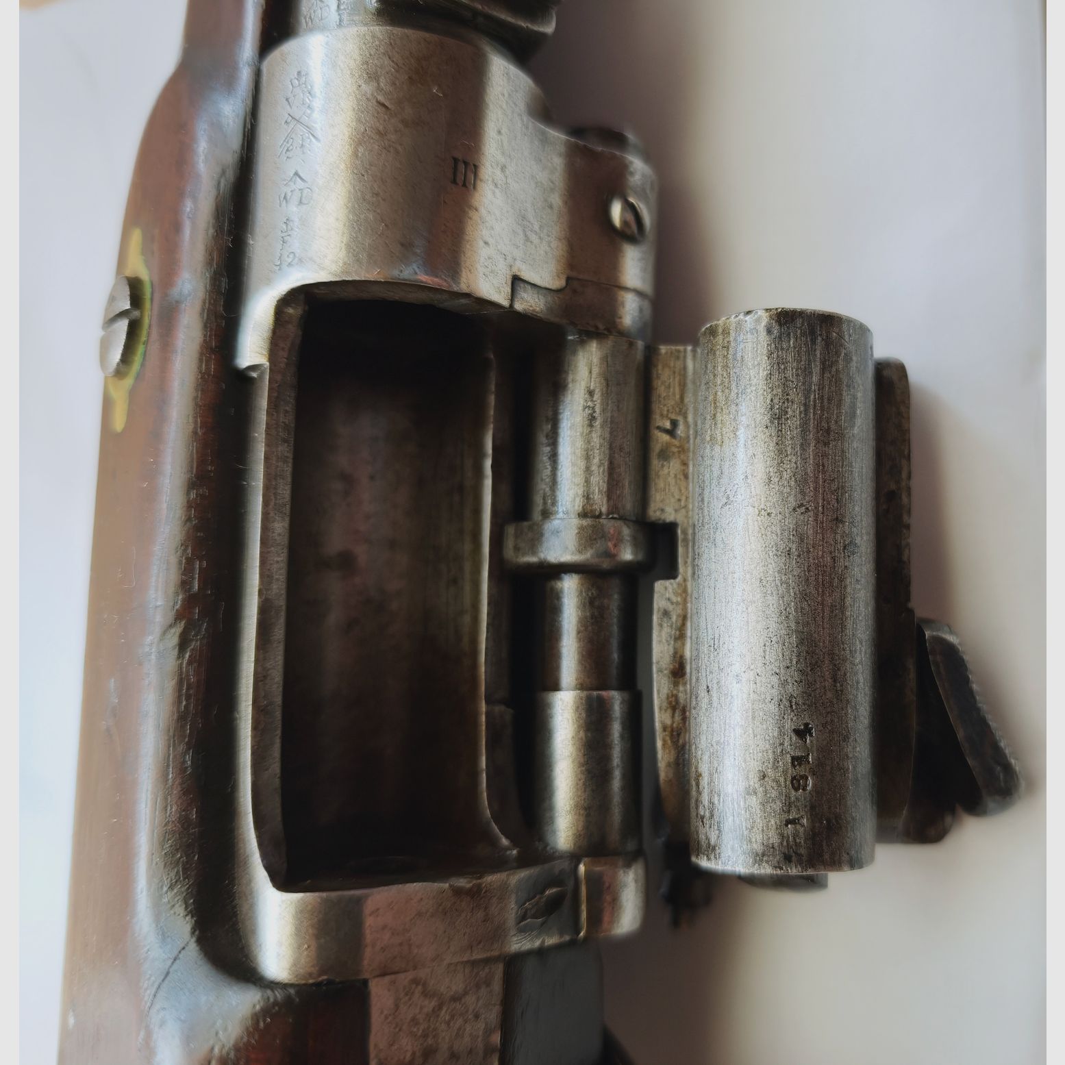 Original Snider Enfield Mk III Cavalry Carbine Kal. .577Snider - interessant gestempelt - sehr gut , Bild 12 von 13