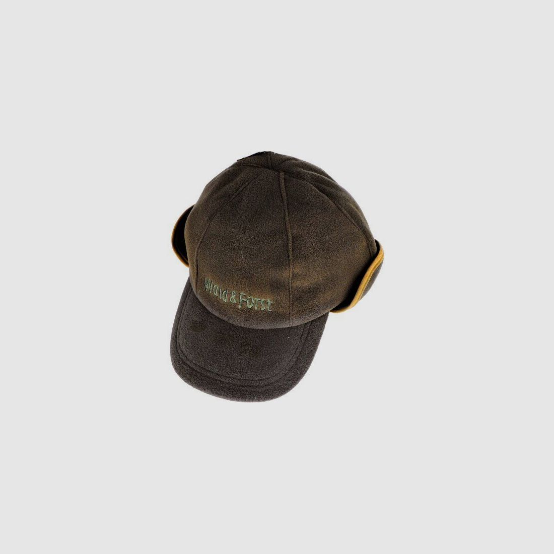 Cappello in pile invernale oliva per foreste e boschi