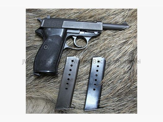 Walther P38 z oryginalnym pudełkiem i 2 magazynkami 9mm Luger