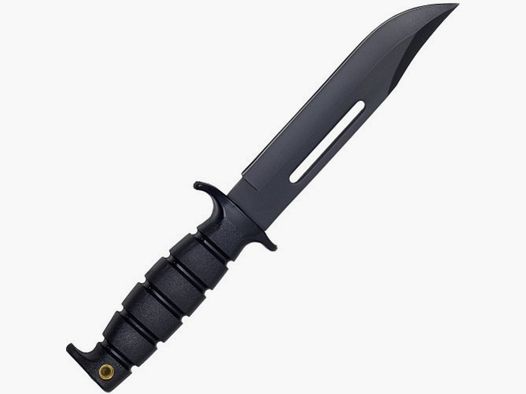 Cuchillo de combate con hoja recubierta