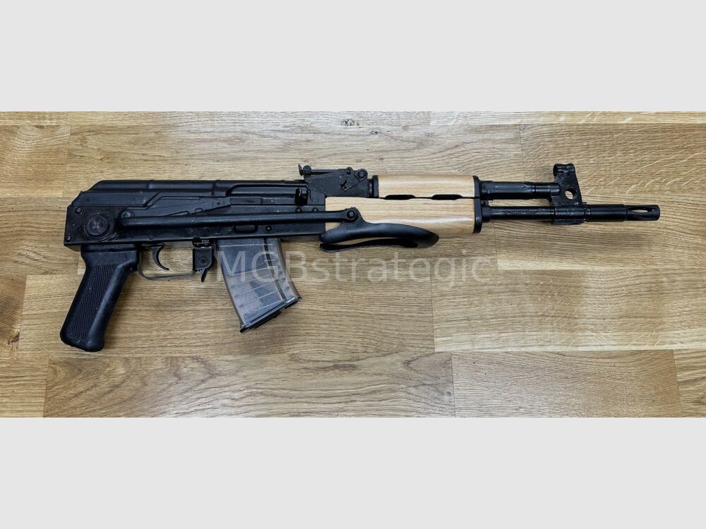 Cugir Modell 64 Krótka Lufa - półautomatyczna karabinka 7,62x39 - 32 cm lufa z składanym łożem Model 64SB - lufa hartowana - krótka 32 cm lufa - cywilna wersja AKMS / System AKM / AK47 AK-47