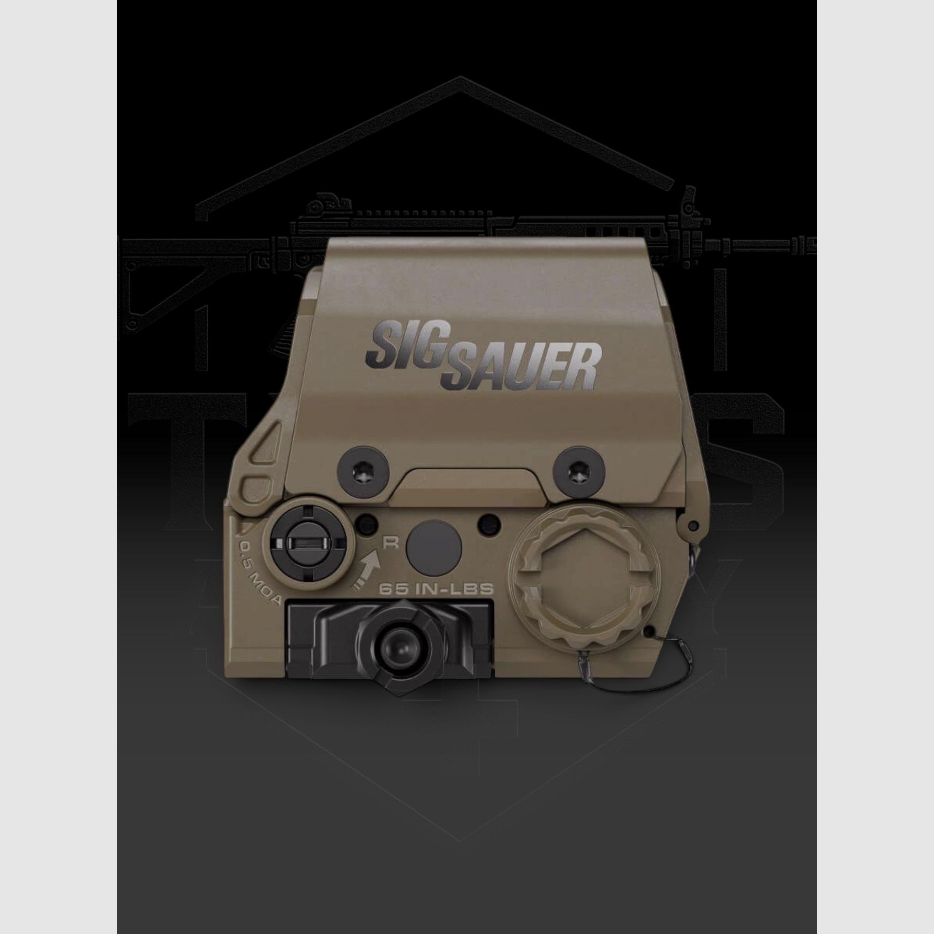 SIG SAUER Romeo 8T AMR Shroud, FDE, Bild 4 von 6