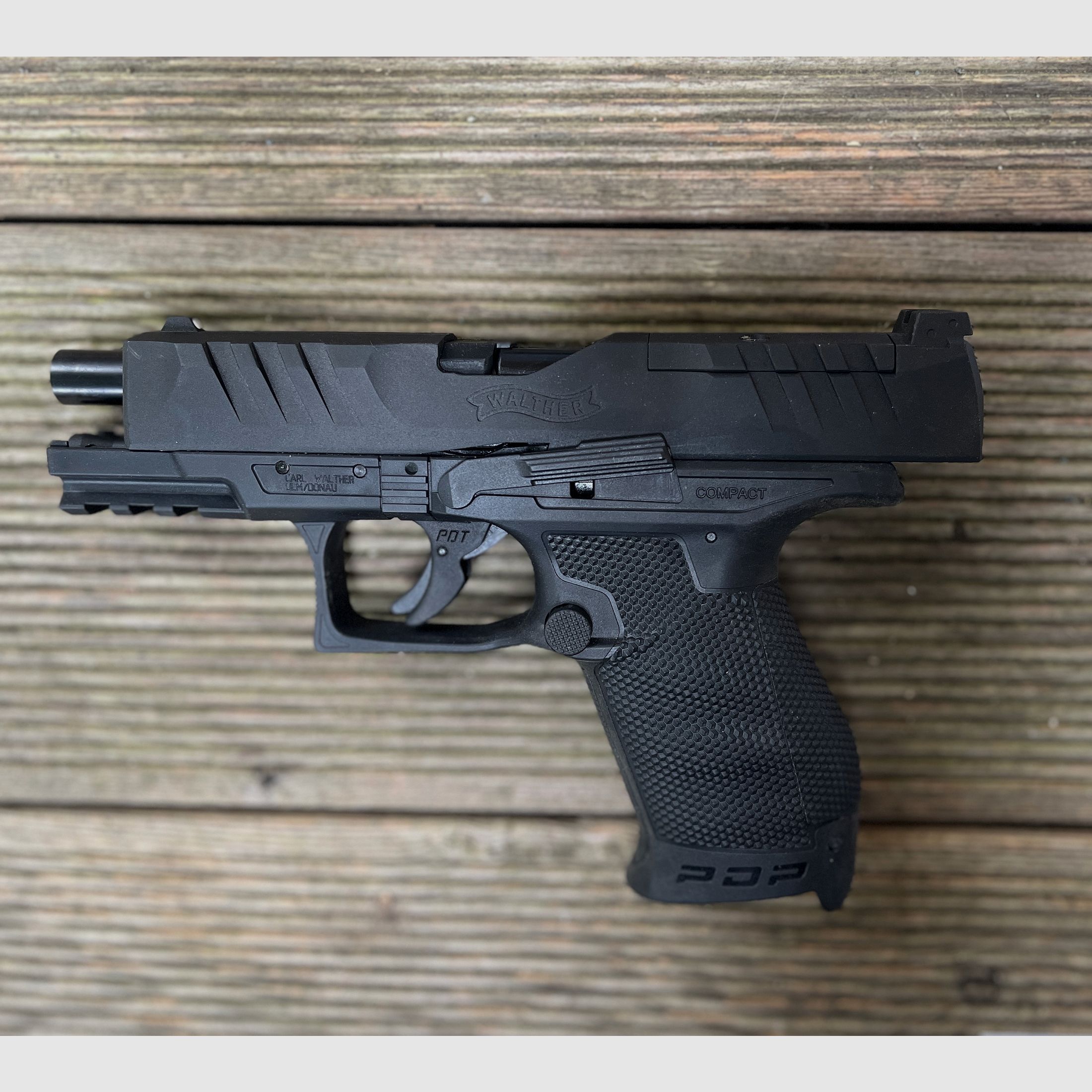 Pistolet à air comprimé CO2 Walther PDP 4“ Compact BB 4,5mm comme neuf garantie
