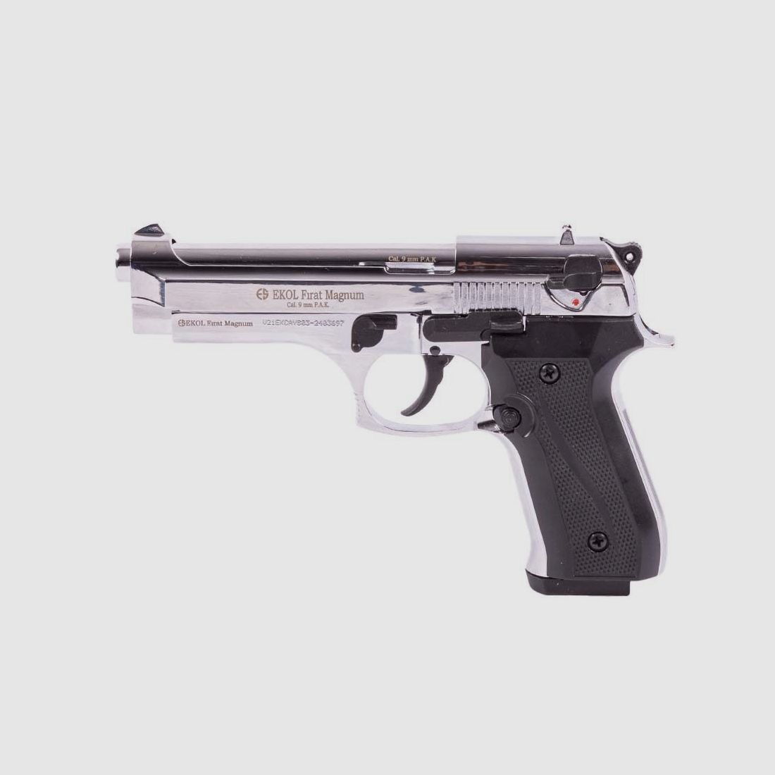 Ekol Firat Magnum Pistola a salve 9mm P.A.K. cromo