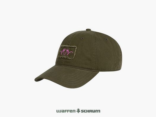 Blaser Cap Argali Woven Badge  Dunkel Oliv/ Heidekraut