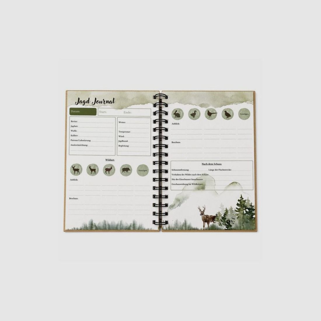 Jagdtagebuch Hirsch, Bild 4 von 6