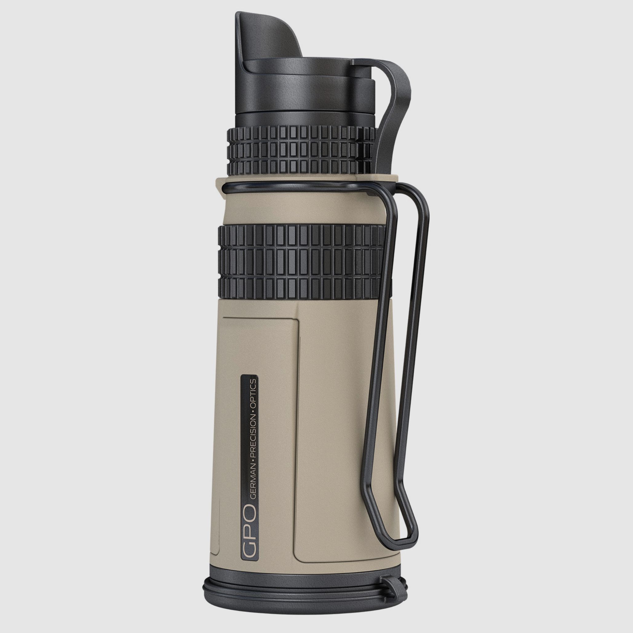 GPO Tac Monokultur 10x42 HD in schwarz / sand