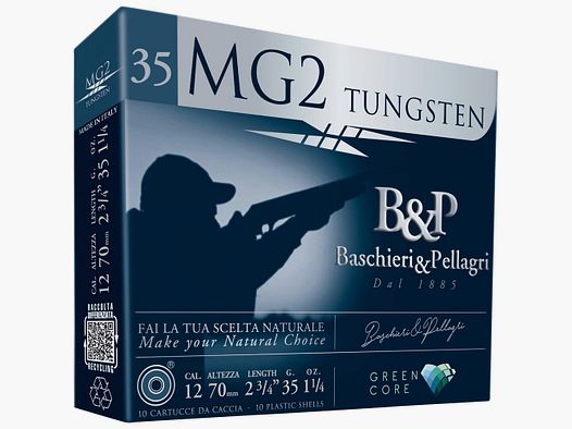 Baschieri & Pellagri 12/70 MG2 Tungsten Green Core 2.5mm 35g.