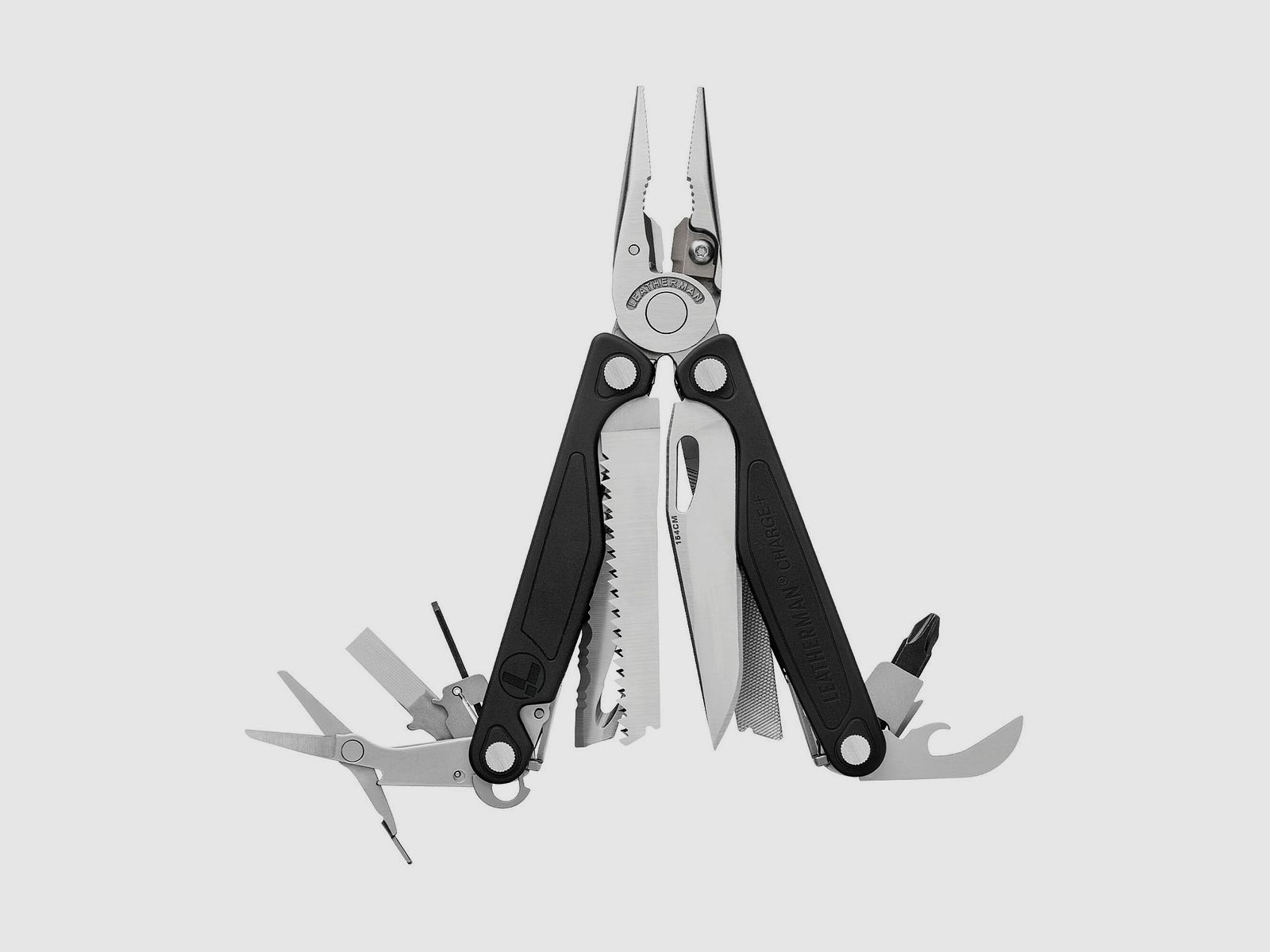 Leatherman CHARGE + Stainless, Nylon Holster mit Tasche, M