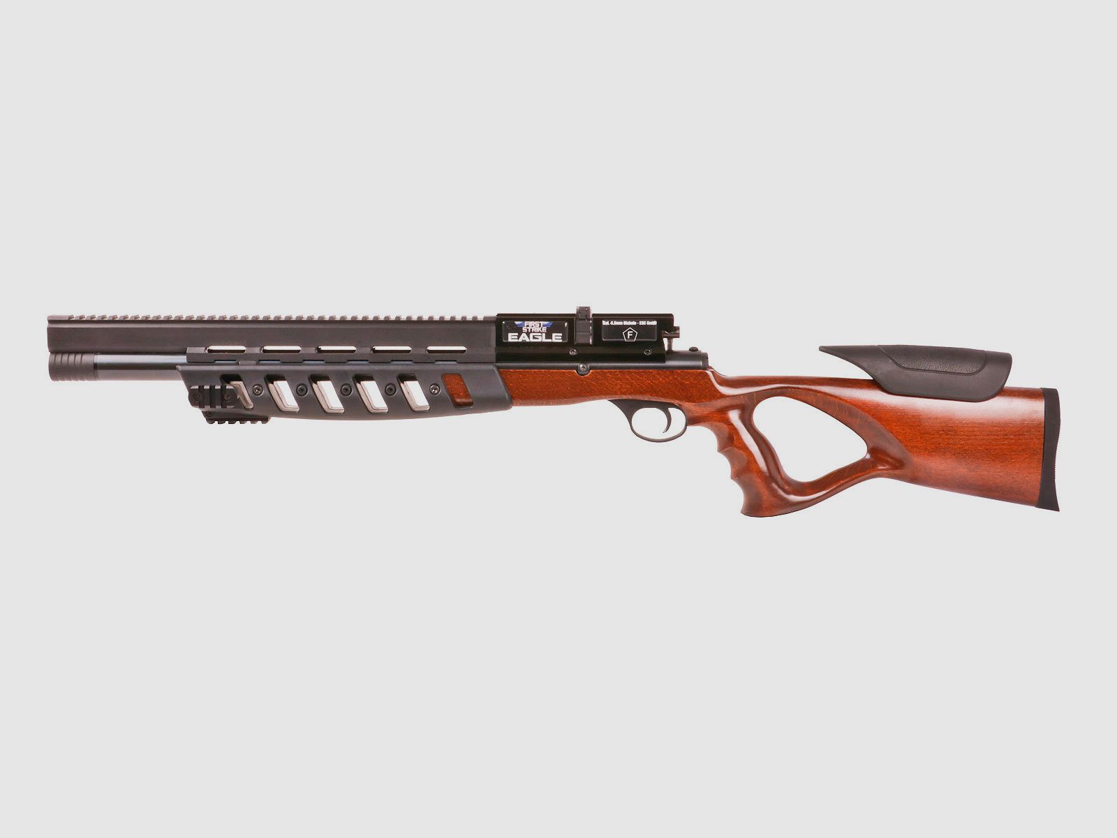 Pressluftgewehr First Strike Eagle, Holz-Lochschaft, Kaliber 4,5 mm (P18)