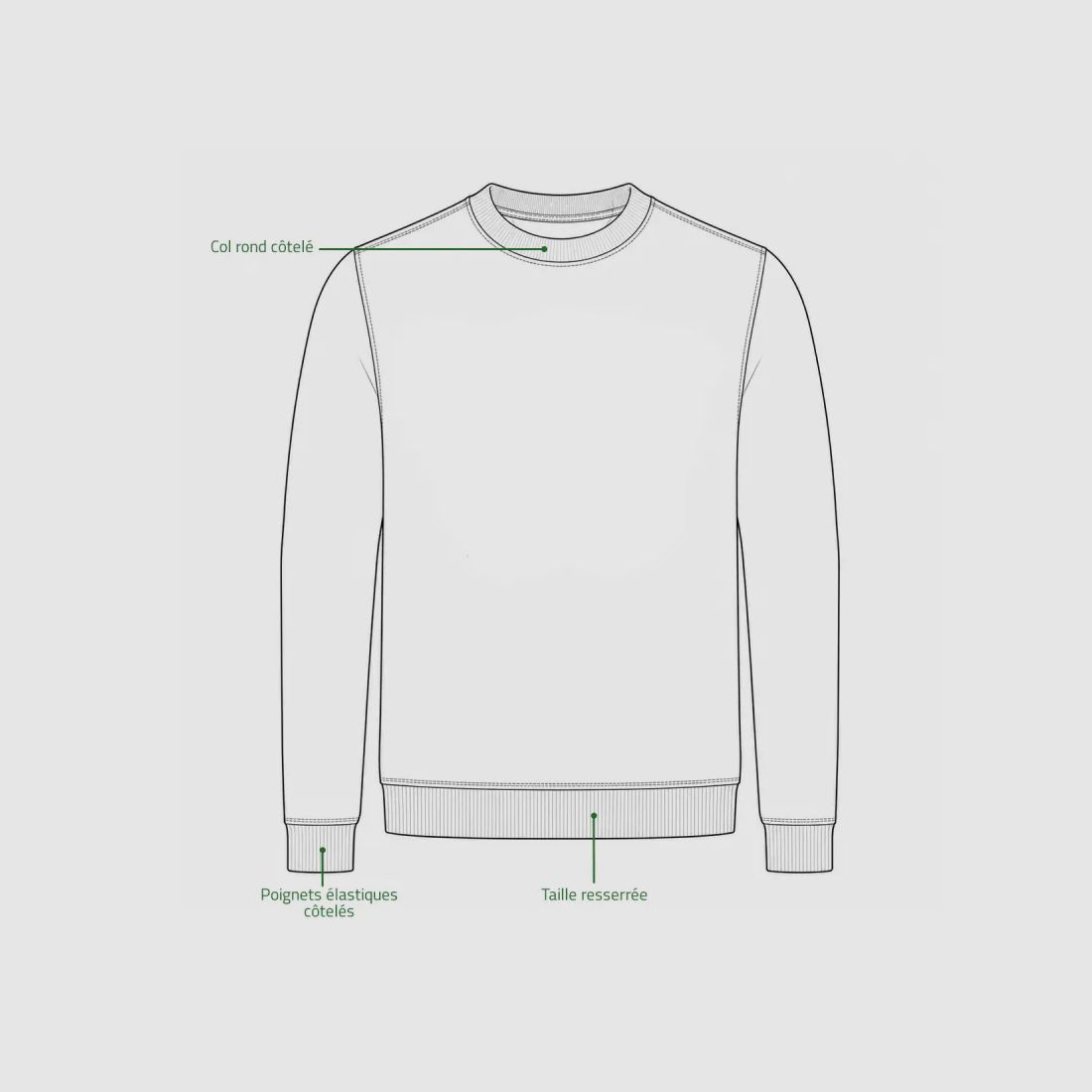 Sweatshirt Herren Redstone Rundhals Braun - Winchester®, Bild 3 von 11
