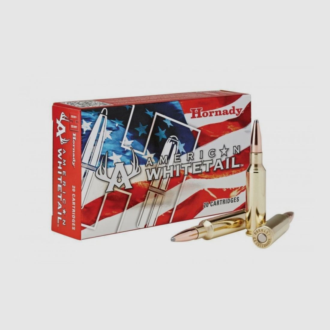 308 Winchester Hornady AMERICAN WHITETAIL® 165 gr INTERLOCK® VE20