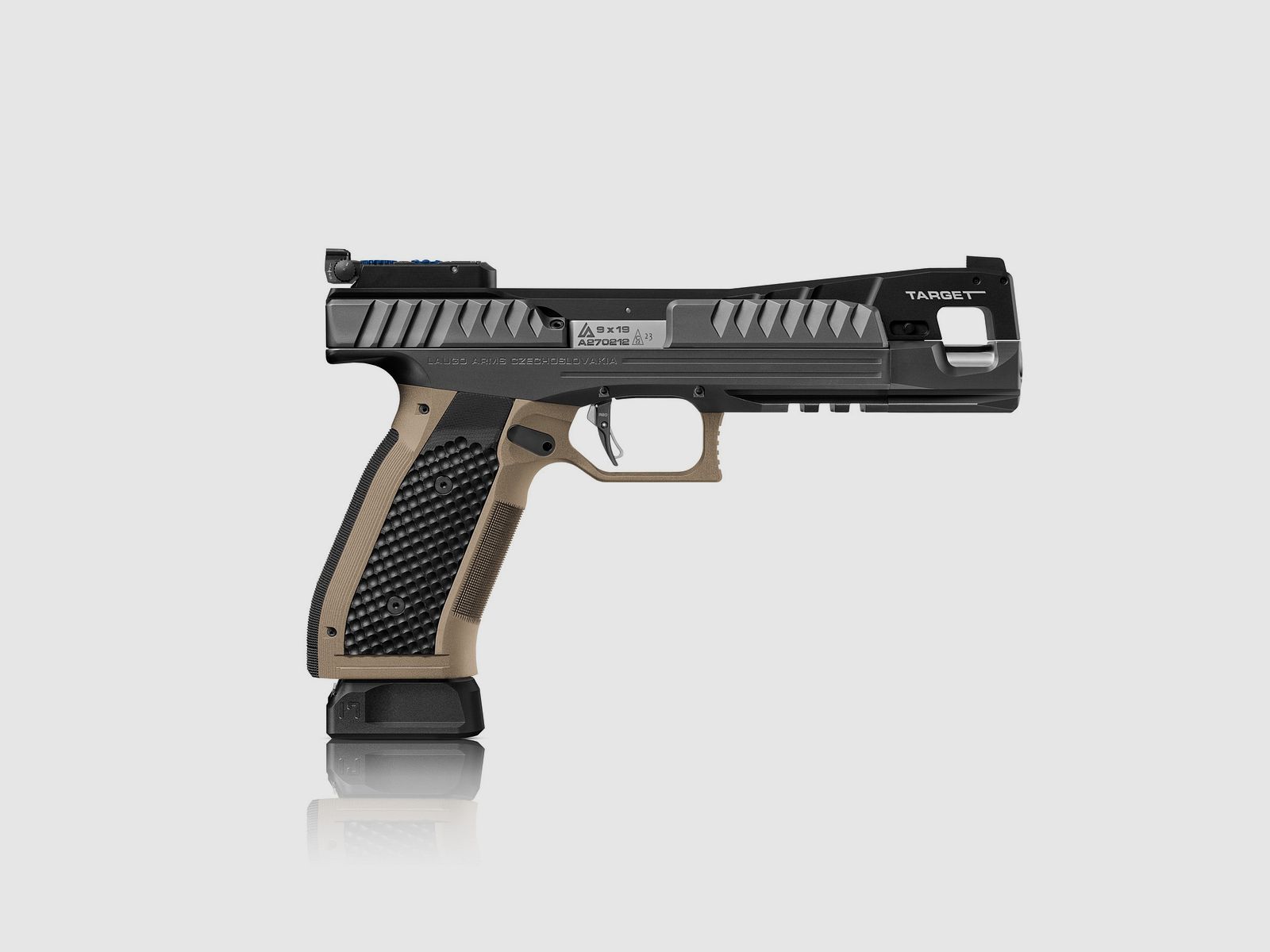 Laugo Arms pistolet Mod. ALIEN Target II -6' 9mmLuger | Black/Green|Nowy2026, zdjęcie 5 z 7
