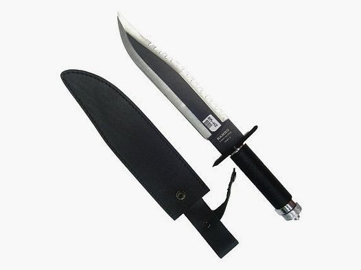 JS-TACTICAL MESSER RAMBO II MIT ÜberLEBENSKIT UND HOLSTER