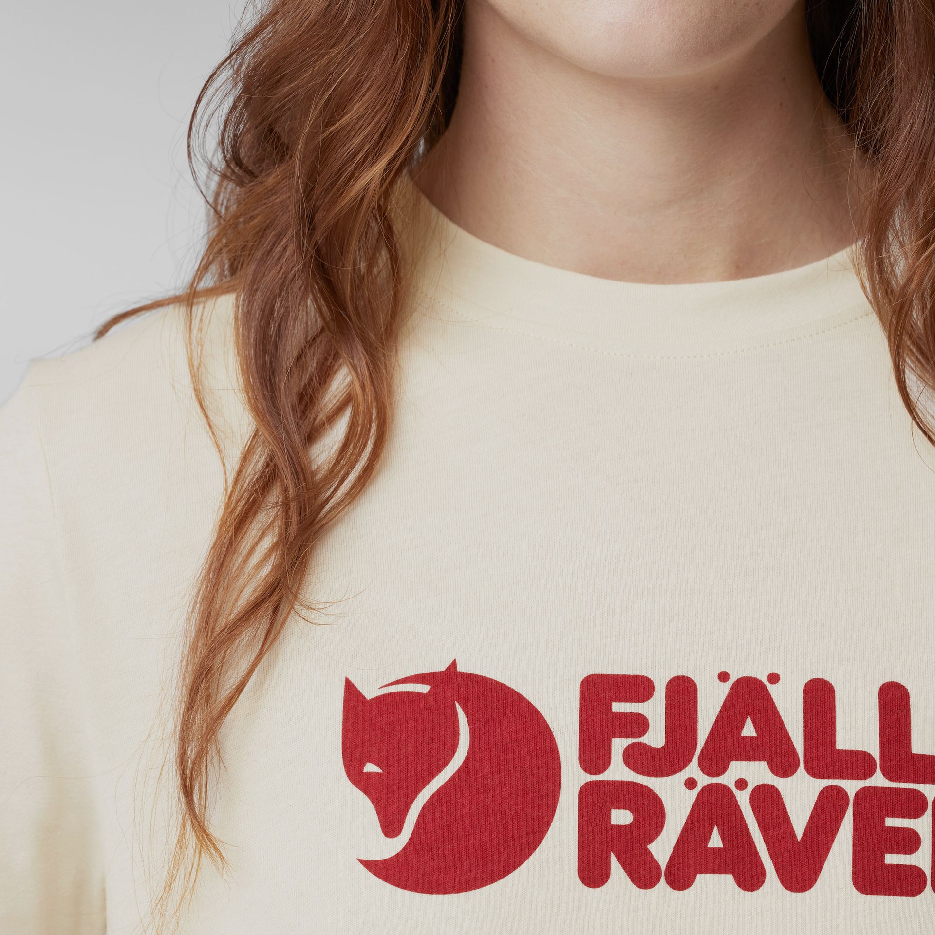 Fjällräven camiseta de mujer con logo, imagen 5 de 5