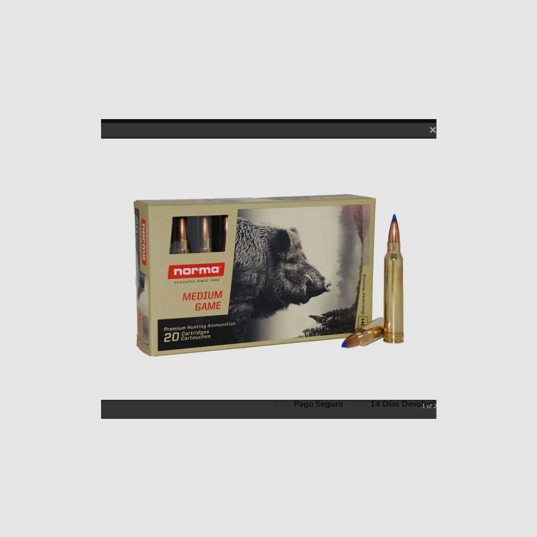 Norma 7mm Rem Mag. Bondstrike 165 gr